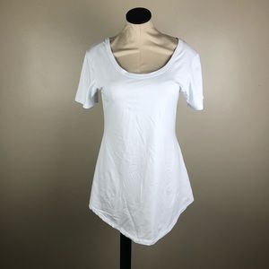 SOLD ❗️Meaneor White Top Tunic Length NWT